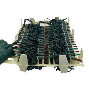 Holiday Time 140-Count 8-Function Memory Lock Red & Green Mini Lights